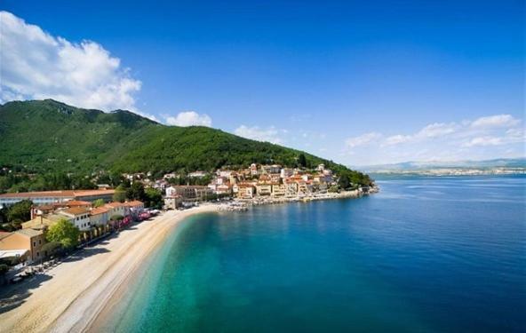Villa Adriatic, Apartment Enio With Swimming Pool, Panoramic Sew View, Free Parking Ičići Dış mekan fotoğraf
