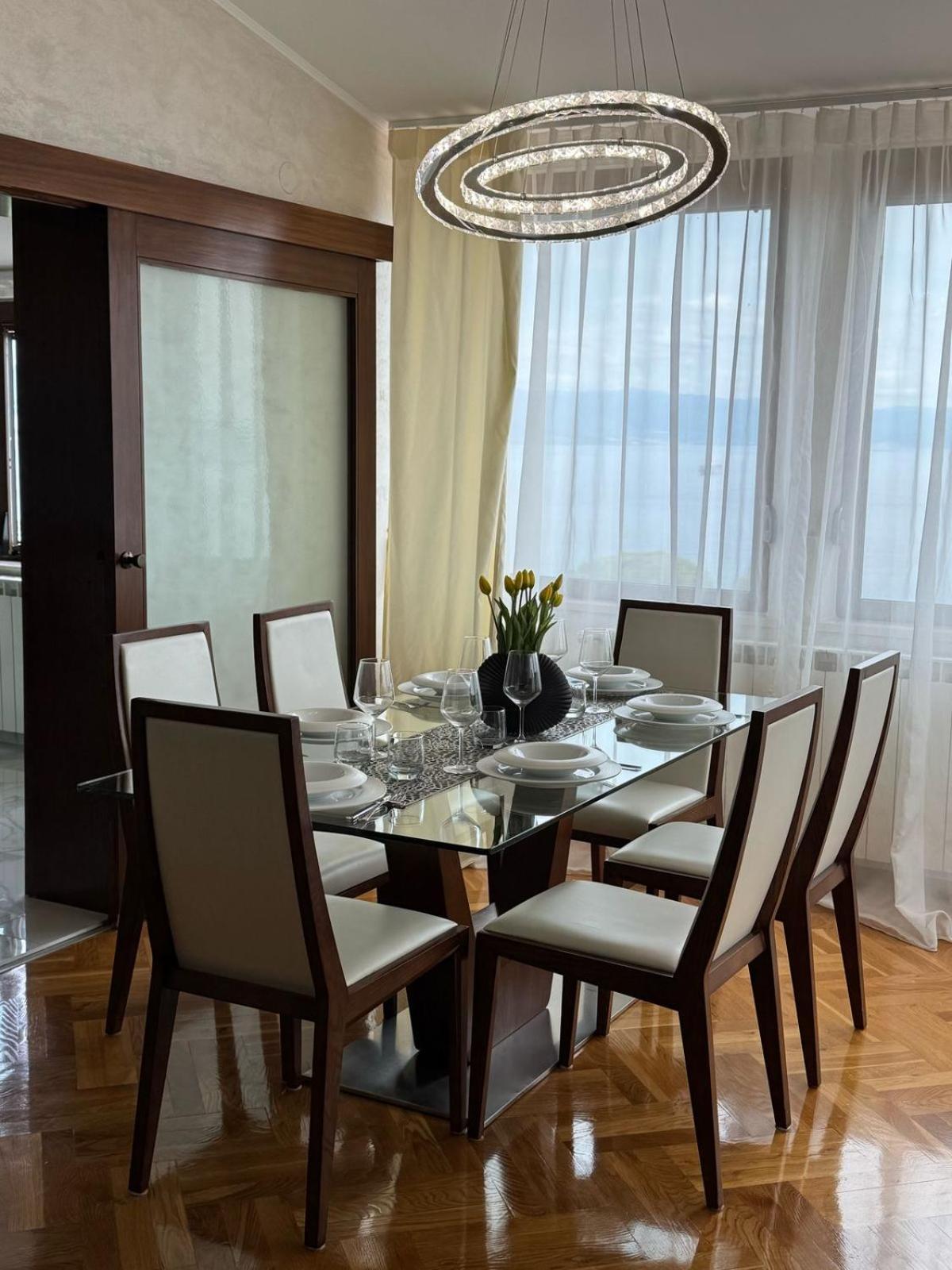 Villa Adriatic, Apartment Enio With Swimming Pool, Panoramic Sew View, Free Parking Ičići Dış mekan fotoğraf