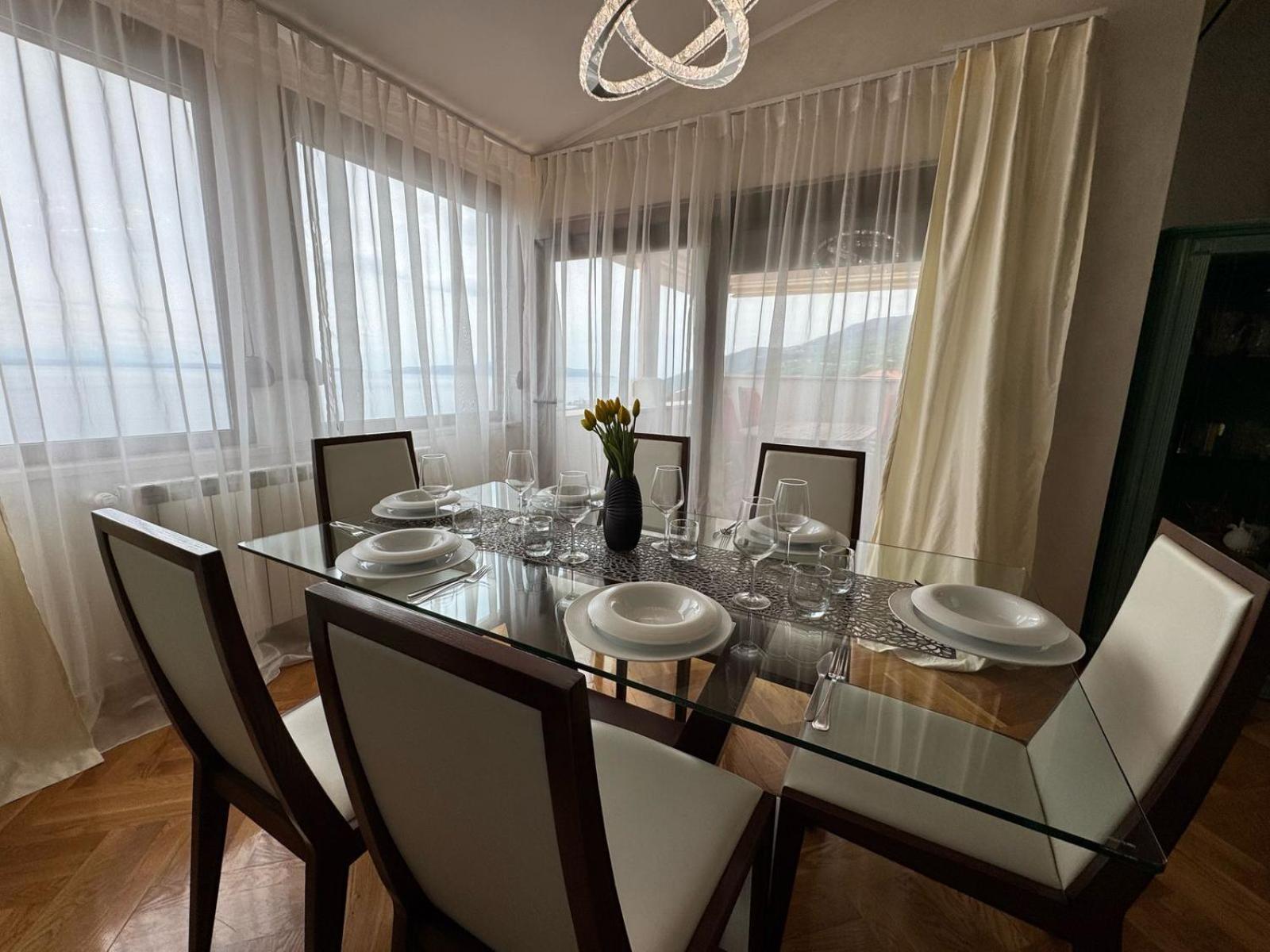 Villa Adriatic, Apartment Enio With Swimming Pool, Panoramic Sew View, Free Parking Ičići Dış mekan fotoğraf